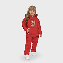 Детский костюм оверсайз Стен Ли, цвет: красный — фото 2