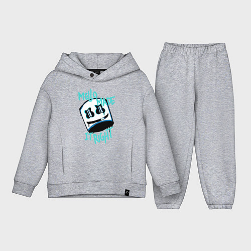 Детский костюм оверсайз Mello Made it Right / Меланж – фото 1