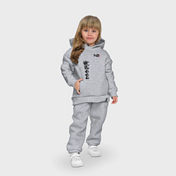 Детский костюм оверсайз MASS EFFECT N7, цвет: меланж — фото 2