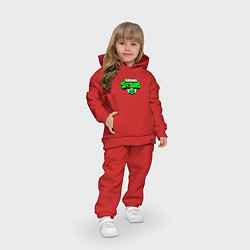 Детский костюм оверсайз BRAWLSTARS, цвет: красный — фото 2