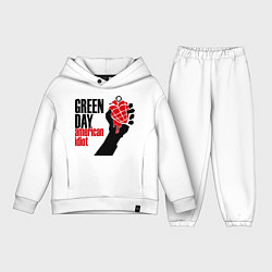 Детский костюм оверсайз Green Day: American idiot, цвет: белый