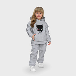 Детский костюм оверсайз Старфорширдский терьер, цвет: меланж — фото 2