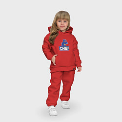Детский костюм оверсайз Curry, цвет: красный — фото 2