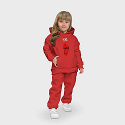 Детский костюм оверсайз ЕГОР КРИД, цвет: красный — фото 2