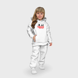Детский костюм оверсайз STRANGER THINGS, цвет: белый — фото 2