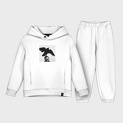 Детский костюм оверсайз Масло Черного Тмина, цвет: белый