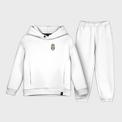 Детский костюм оверсайз JUVENTUS, цвет: белый