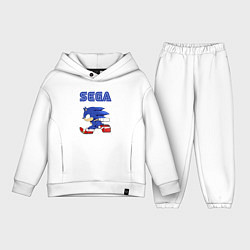 Детский костюм оверсайз SEGA, цвет: белый
