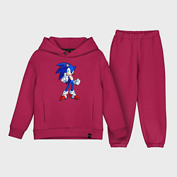 Детский костюм оверсайз SONIC, цвет: маджента