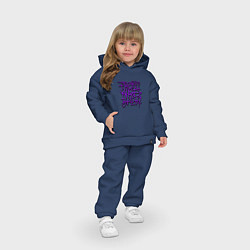 Детский костюм оверсайз GTA Tag BALLAS, цвет: тёмно-синий — фото 2