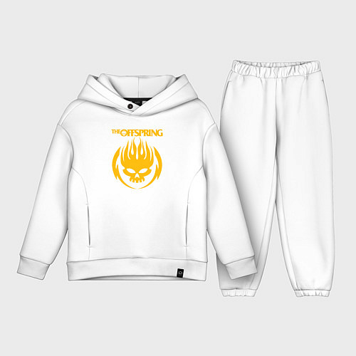 Детский костюм оверсайз THE OFFSPRING / Белый – фото 1