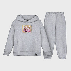 Детский костюм оверсайз Sailor Moon Usagi Tsukino Luna, цвет: меланж