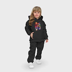 Детский костюм оверсайз Brawl STARS, цвет: черный — фото 2