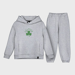 Детский костюм оверсайз Boston Celtics, цвет: меланж