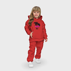 Детский костюм оверсайз GTA Vice City, цвет: красный — фото 2
