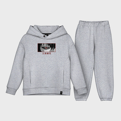 Детский костюм оверсайз Глаз Гуля / Меланж – фото 1