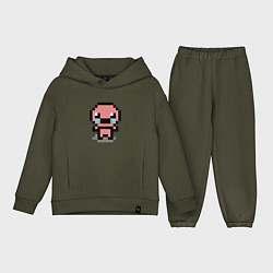 Детский костюм оверсайз Pixel isaac, цвет: хаки
