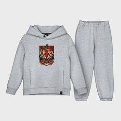 Детский костюм оверсайз Red Tiger, цвет: меланж