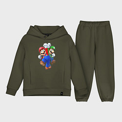 Детский костюм оверсайз Mario Bros, цвет: хаки