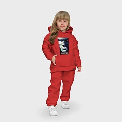 Детский костюм оверсайз Arnold T-800, цвет: красный — фото 2