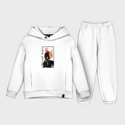 Детский костюм оверсайз Ичиго Куросаки из аниме Блич, цвет: белый