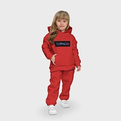 Детский костюм оверсайз Сериал Euphoria - Эйфория, цвет: красный — фото 2