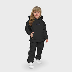 Детский костюм оверсайз Wolf brand, цвет: черный — фото 2