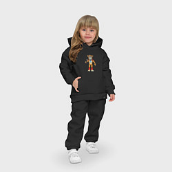Детский костюм оверсайз Игрушка ФРЕДДИ, цвет: черный — фото 2