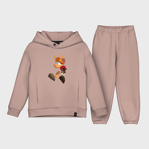 Детский костюм оверсайз Rayman Рэйман Legends / Пыльно-розовый – фото 1