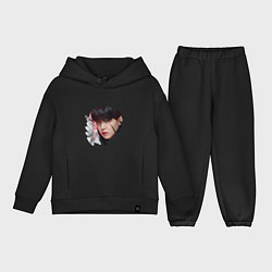 Детский костюм оверсайз Agust D SUGA BTS, цвет: черный