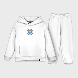 Детский костюм оверсайз Manchester City FOREVER NOT JUST WHEN WE WIN Манче, цвет: белый