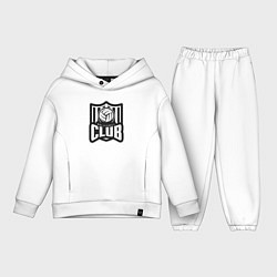 Детский костюм оверсайз Volleyball Club, цвет: белый