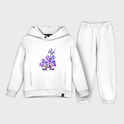 Детский костюм оверсайз Ириски Ирисы, цвет: белый