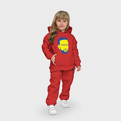 Детский костюм оверсайз Curry - Warriors, цвет: красный — фото 2