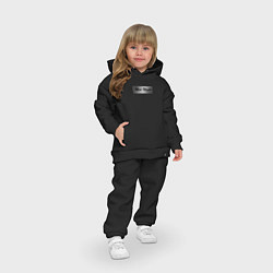 Детский костюм оверсайз Mid night car speciall jdm style, цвет: черный — фото 2