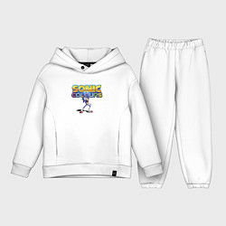Детский костюм оверсайз Sonic colors - Hedgehog, цвет: белый