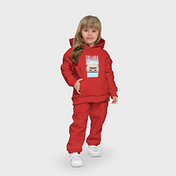 Детский костюм оверсайз Toyota Altezza stance, цвет: красный — фото 2