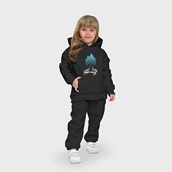 Детский костюм оверсайз Жемчуг Дракона - персонаж, цвет: черный — фото 2