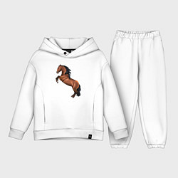 Детский костюм оверсайз Лузитано, цвет: белый