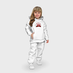 Детский костюм оверсайз Смешанные бои MMA, цвет: белый — фото 2