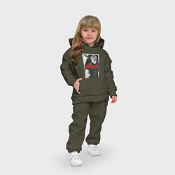 Детский костюм оверсайз Леон с базукой - Resident, цвет: хаки — фото 2