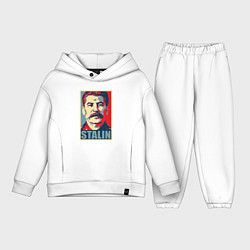 Детский костюм оверсайз Stalin USSR, цвет: белый