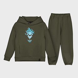 Детский костюм оверсайз Link - The Legend of Zelda, цвет: хаки