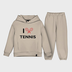 Детский костюм оверсайз I Love Tennis