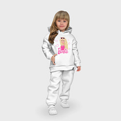 Детский костюм оверсайз Кукла Barbie, цвет: белый — фото 2