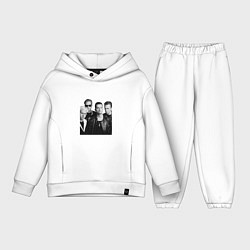 Детский костюм оверсайз Depeche Mode World Violation Tour Band, цвет: белый