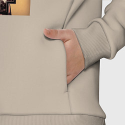 Детский костюм оверсайз Боец Баки, Ханма Баки, цвет: миндальный — фото 2