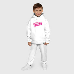 Детский костюм оверсайз Alisa - retro Barbie style, цвет: белый — фото 2