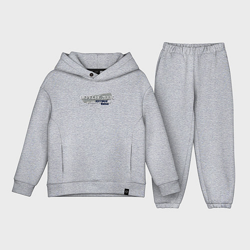 Детский костюм оверсайз Depeche Mode - Barrel Of A Gun Single / Меланж – фото 1