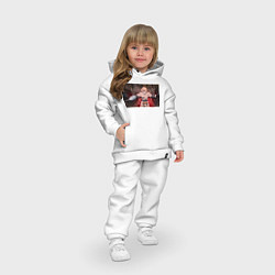 Детский костюм оверсайз Vinland Saga Торфинн, цвет: белый — фото 2